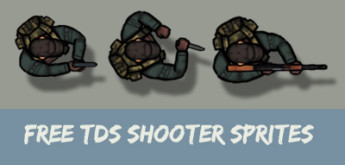 Free Top Down Shooter/Player Sprites